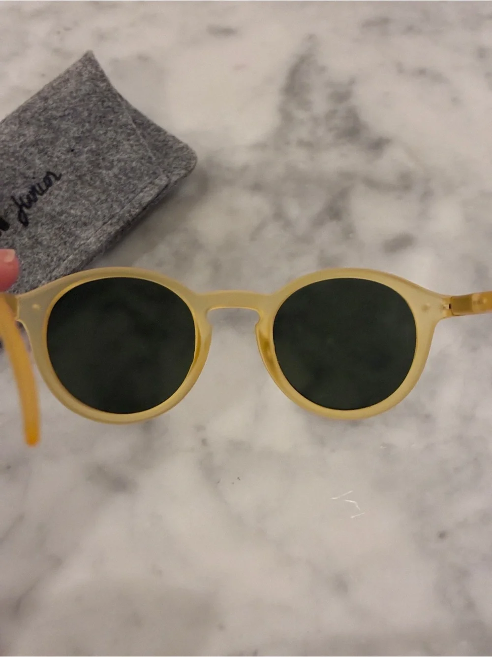 IZIPIZI Junior Yellow Kids Sunglasses - age 3-5 years